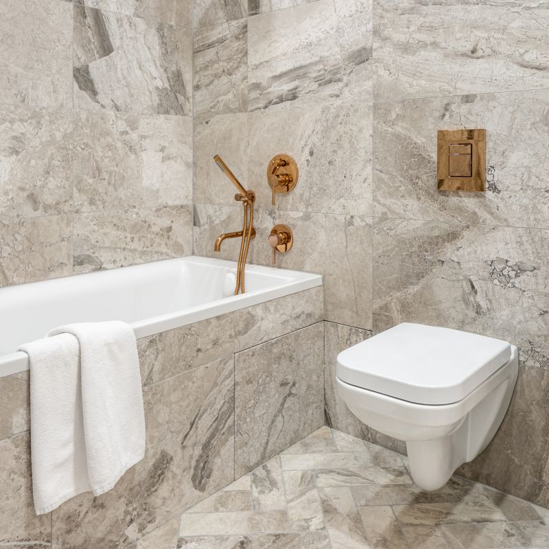 Luxury Master Bathroom Floors