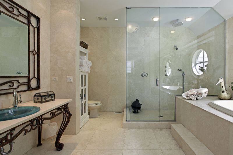 Spacious Shower Area